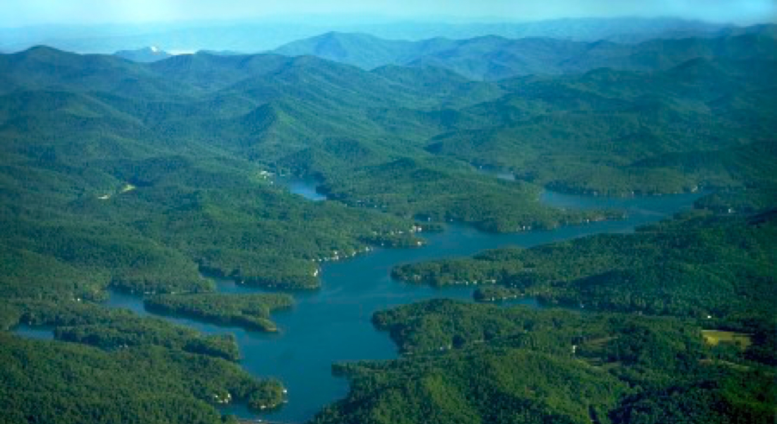 Lake Burton Aerial