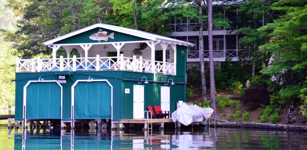 Lake Burton Boathouse