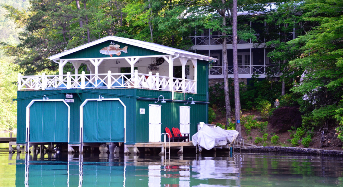 Lake Burton Boathouse