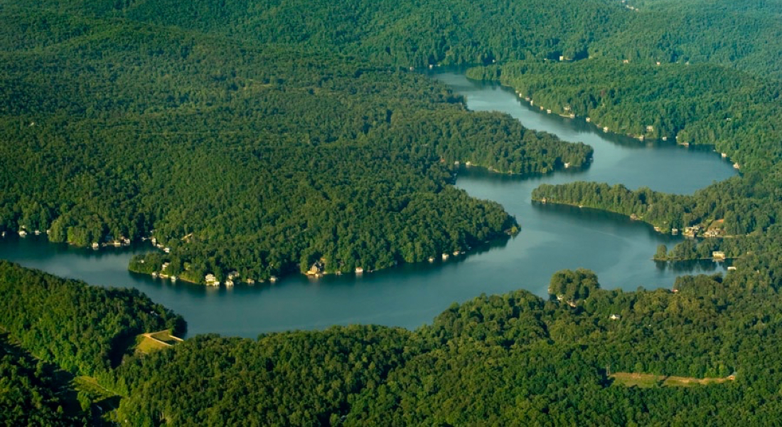 Lake Rabun Aerial