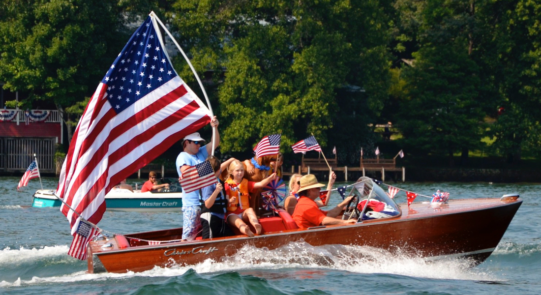 Lake Rabun Big Flag