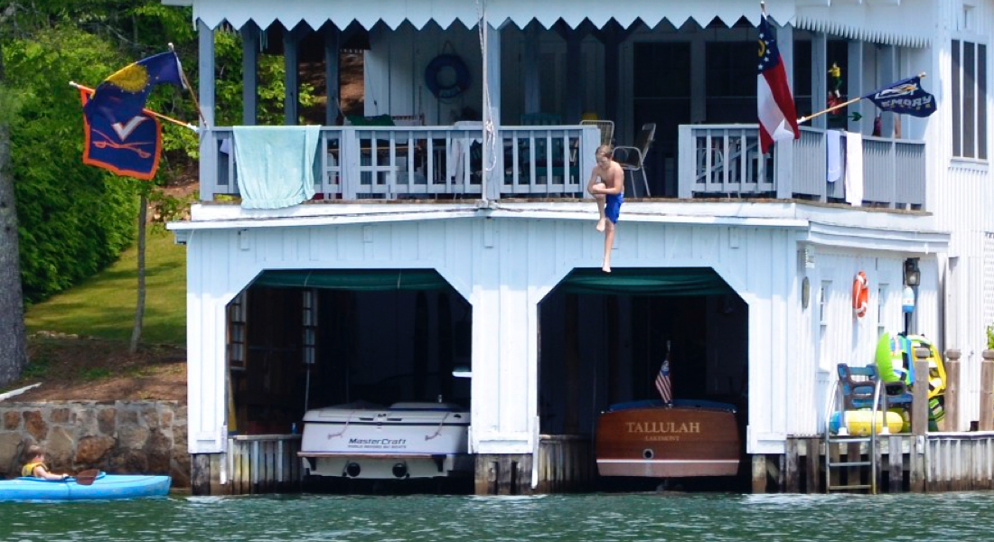 Lake Rabun Jump