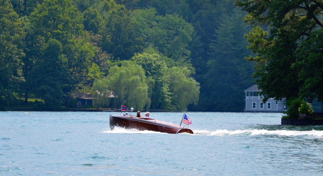 Lake Rabun Wood Boat Cocktail