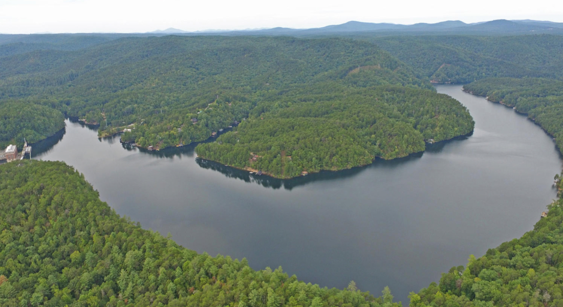 Lake Yonah Aerial