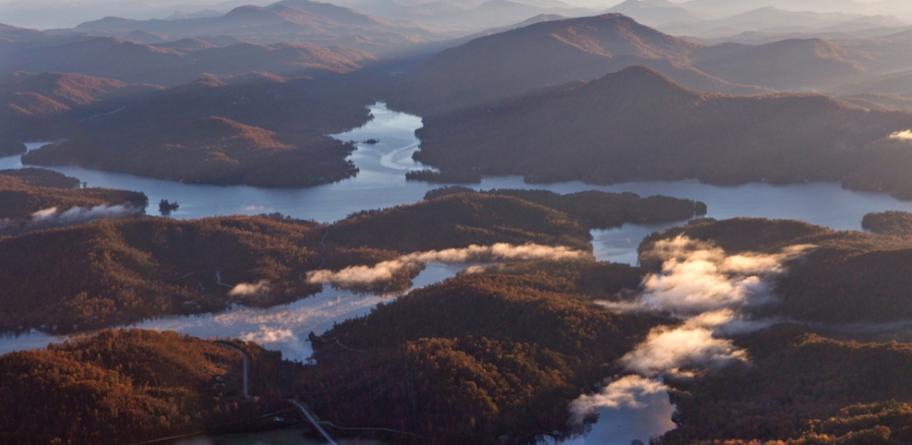 lake burton fall 2