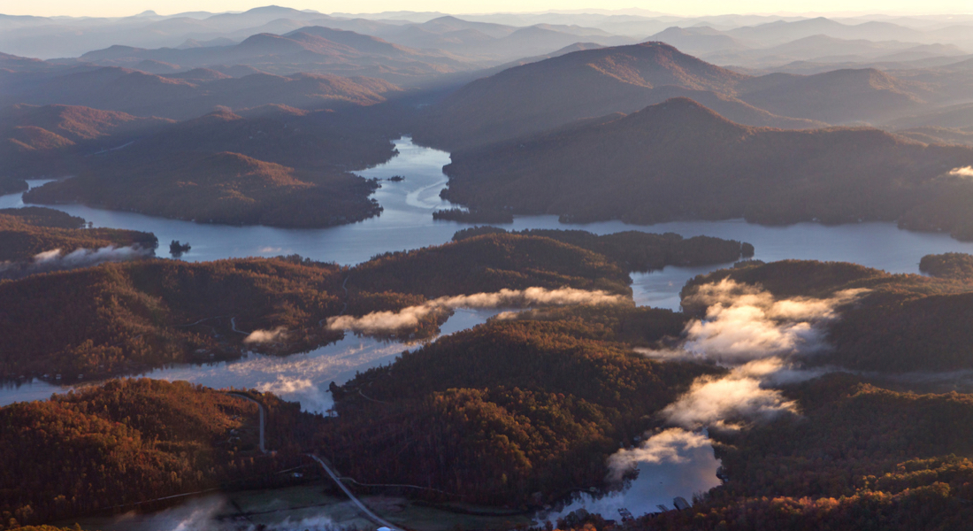 lake burton fall 2